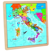 PUZZLE IN LEGNO ITALIA 25 PZ