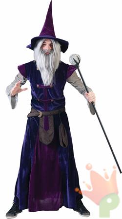 COSTUME MAGO WIZARD MISTERY TG. UNICA