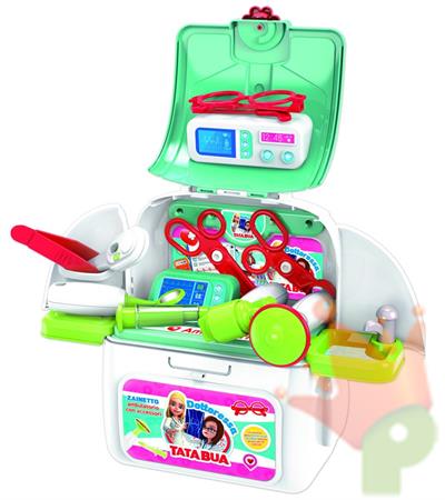 ZAINETTO TATA BUA CON ACCESSORI MEDICALI