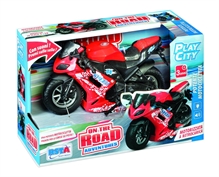 MOTOCICLETTA SUONO/LUCI RETROCARICA