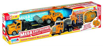 CAMION MEGA COSTRUZIONI RADICOMANDATA CON BENNA