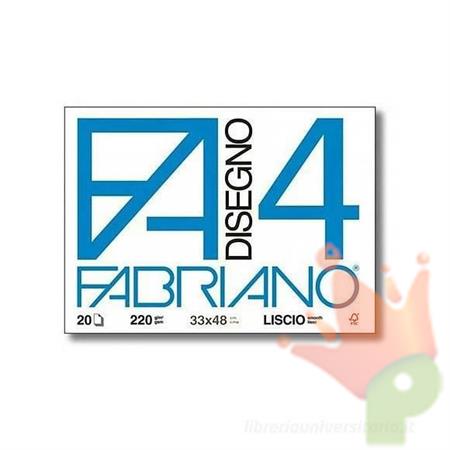 BLOCK DISEGNO F.4 33X48 LISCIO 20FF
