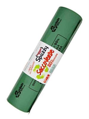 SACCOVERDE SPAZZY 110LT 70X105CM 35PZ