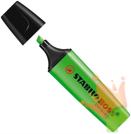 EVIDENZIATORE STABILO BOSS VERDE