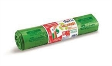 SACCO VERDE 70x105cm 110LT 10 PZ