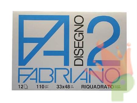 ALBUM RIQUADRATO LISCIO 33X48 12 F. FABRIANO 2