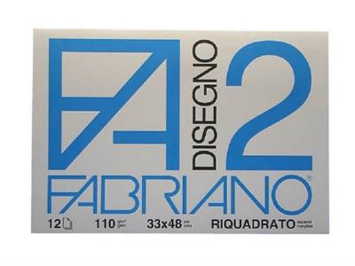 ALBUM RIQUADRATO LISCIO 33X48 12 F. FABRIANO 2