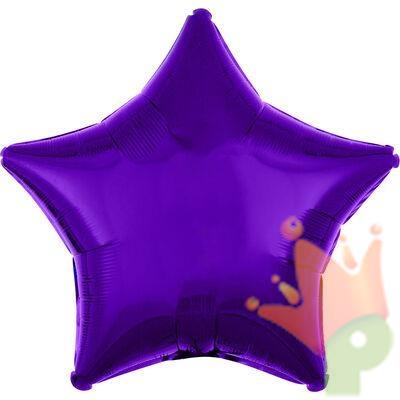 PALLONCINO MYLAR 18INCH STELLA VIOLA