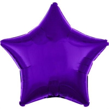 PALLONCINO MYLAR 18INCH STELLA VIOLA