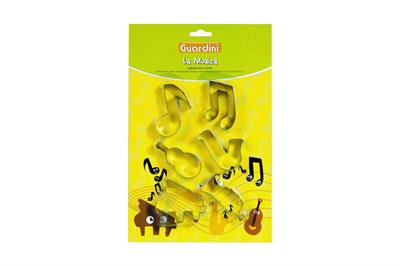 SET 6 TAGLIABISCOTTI MUSICA