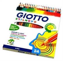 PASTELLI GIOTTO STILNOVO INTENSE COLORS 24PZ