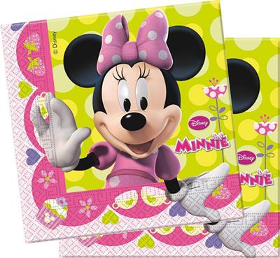 Tovaglioli 33x33cm 2v Minnie da 20 pz