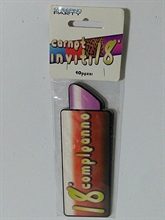 BIGLIETTI 18° COMPLEANNO 10 PZ ROSSETTO 2987