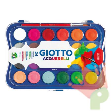 ACQUARELLI FILA GIOTTO ASTUCCIO 24PZ