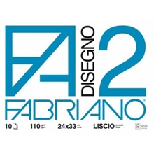 Album Fabriano 24x33 Liscio 10FF
