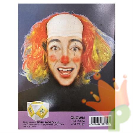 PARRUCCA CLOWN colori assortiti