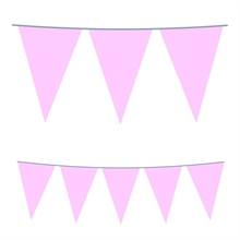 FESTONE BANDIERINE ROSA 5MT