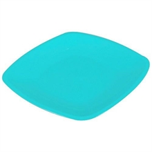 PIATTINO DESSERT SQUARE CELESTE 12 PZ