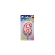 CANDELA ZUCCHERINA N. 6 ROSA