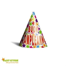 CAPPELLINI BUON COMPLEANNO STARDUST 6pz