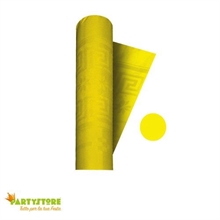 TOVAGLIA DAMASCATA 1,20X7MT GIALLO LIMONE