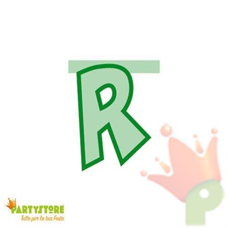 LETTERA PARTY R VERDE