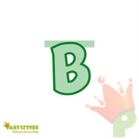 LETTERA PARTY B VERDE