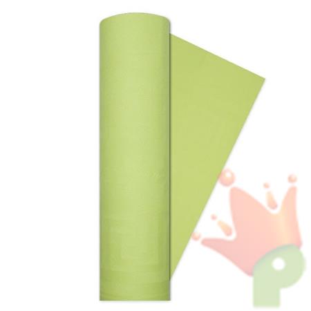 TOVAGLIA DAMASCATA 120X7MT VERDE CHIARO