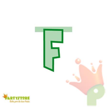 LETTERA PARTY F VERDE