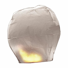 LANTERNA VOLANTE BIANCA