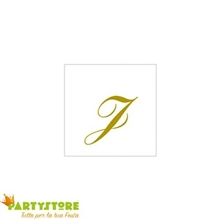 Tovaglioli 25x25 2V Lettera J 20pz