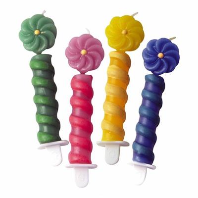 CANDELINE FIORI 4PZ