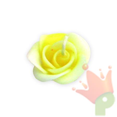 CANDELINE FIORE ROSA GIALLA