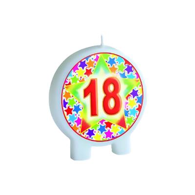CANDELINA NUMERO 18 ROTONDA
