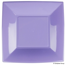 PIATTO PIANO NICE LILLA 8PZ