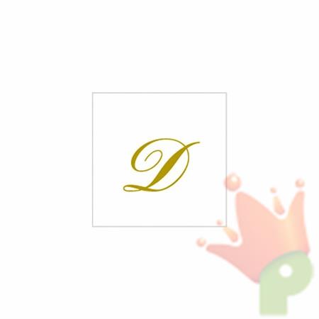 TOVAGLIOLI LETTERA D 25X25 20PZ