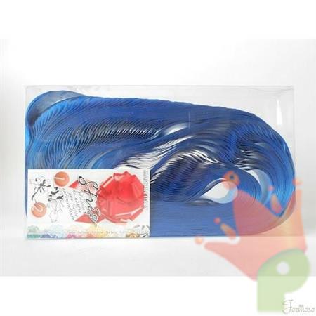 COCCARDE STRIP SPENDID 2170 MM 31 COL BLU METALLIZZATO 08 30 PZ