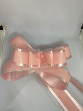 COCCARDE FLOWER TULLE 5322 MM 50 COL 05 ROSA 25 PZ