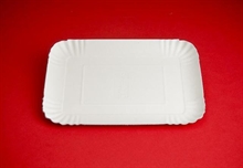 VASSOIO RETTANGOLARE BIANCO 52,5X37,2CM 11=11S