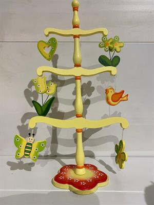ALBERO DELLA PACE IN LEGNO COLORATO 30 CM