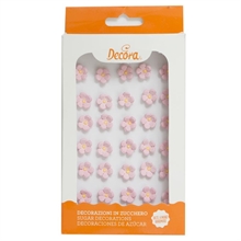 FIORELLINI PICCOLI ROSA 30PZ
