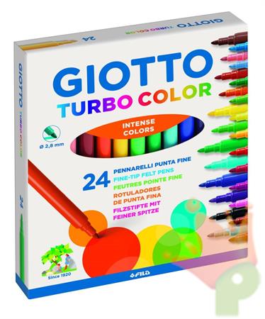 Pennarelli Turbocolor Da 24 Giotto