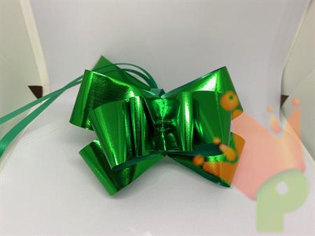 COCCARDA FLOWER SPLENDID MM 31/50 COL COL 09 VERDE METAL 50PZ