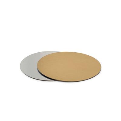 SOTTOTORTA ACCOPPIATO ORO/ARGENTO D. 24CM