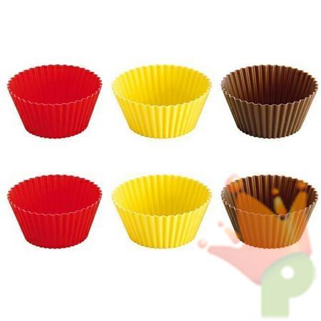 PIROTTINI IN SILICONE 6 PZ 5 CM DELICIA TESCOMA