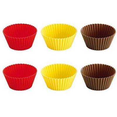 PIROTTINI IN SILICONE 6 PZ 5 CM DELICIA TESCOMA