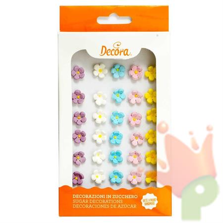 FIORELLINI PICCOLI BIANCHI 30PZ