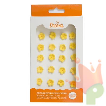 FIORELLINI PICCOLI GIALLI 30PZ