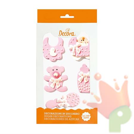 BABY NURSERY ROSA 5PZ