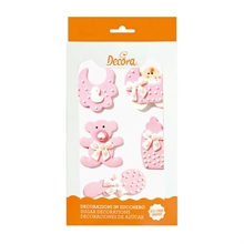 BABY NURSERY ROSA 5PZ